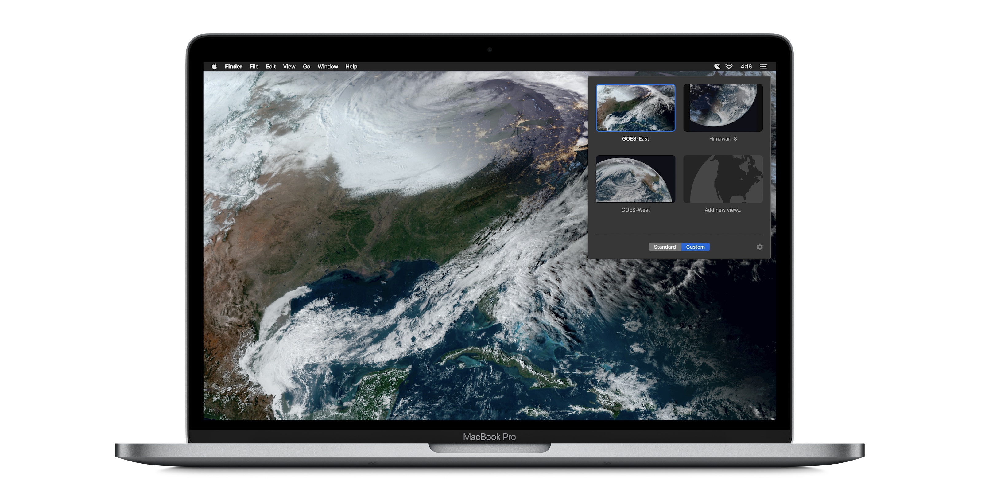 Downlink Uses Realtime Satellite Imagery To Create Gorgeous Live Wallpapers For Mac Space Explored