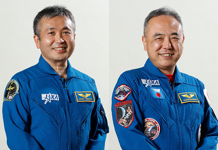 JAXA astronauts Koichi Wakata and Satoshi Furukawa both scheduled for future long-term ISS missions