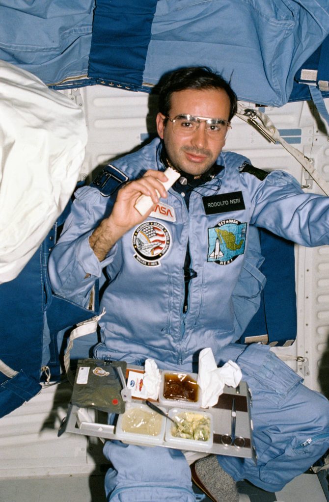 Thanksgiving in space over the years