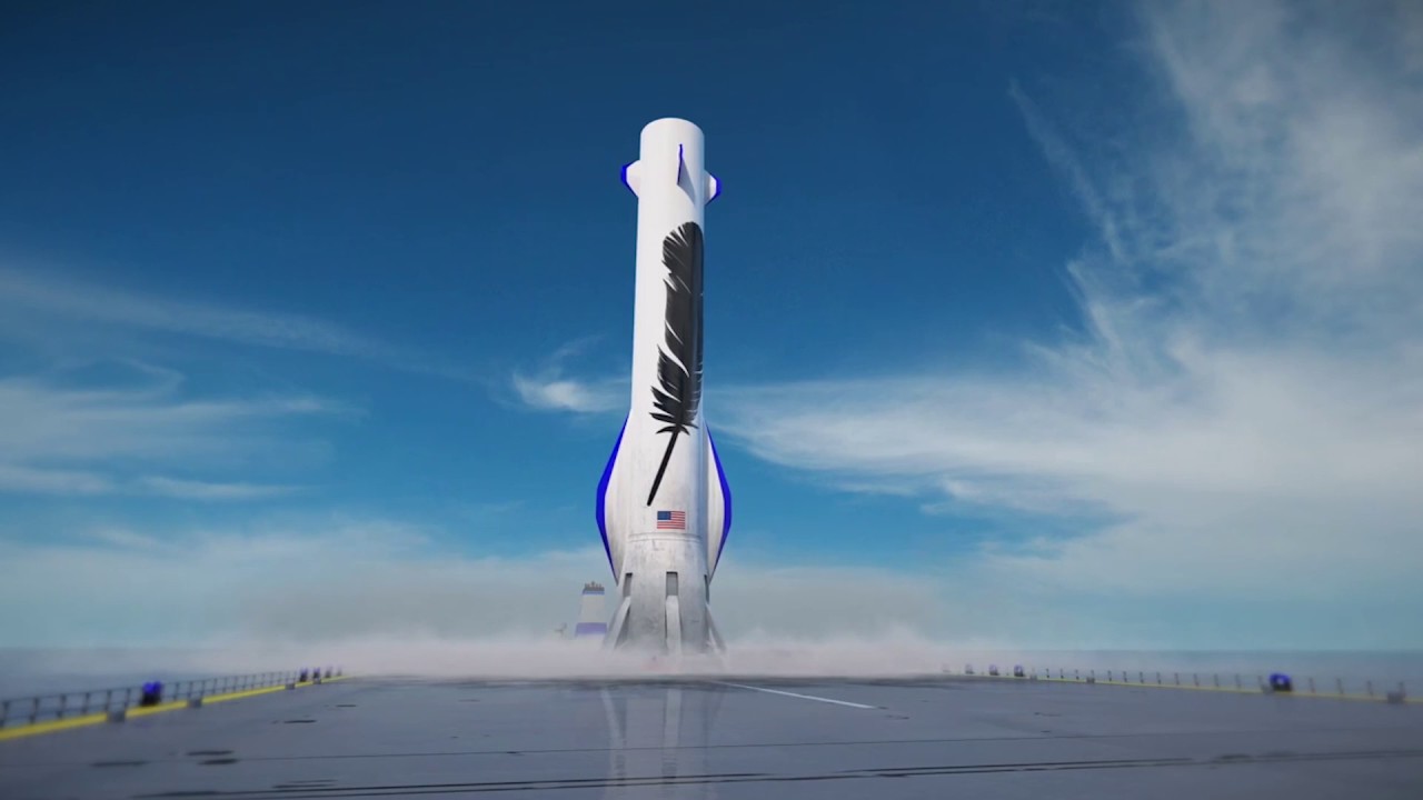 jeff bezos blue origin rocket