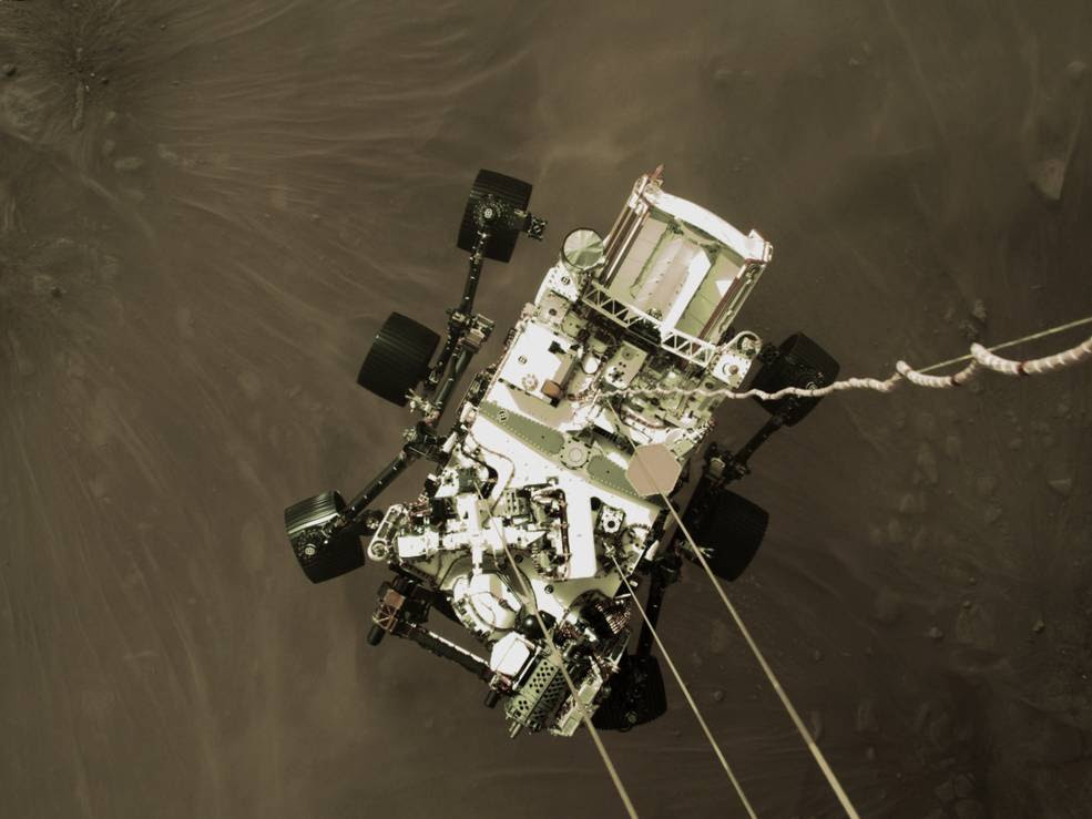 NASA shares a sneak peek of upcoming landing footage from Perseverance