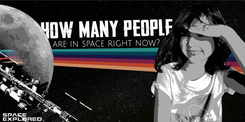 how many people are in space right now