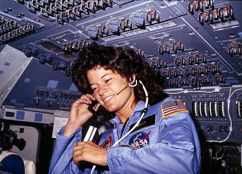 How many people are in space right now? Sally Ride