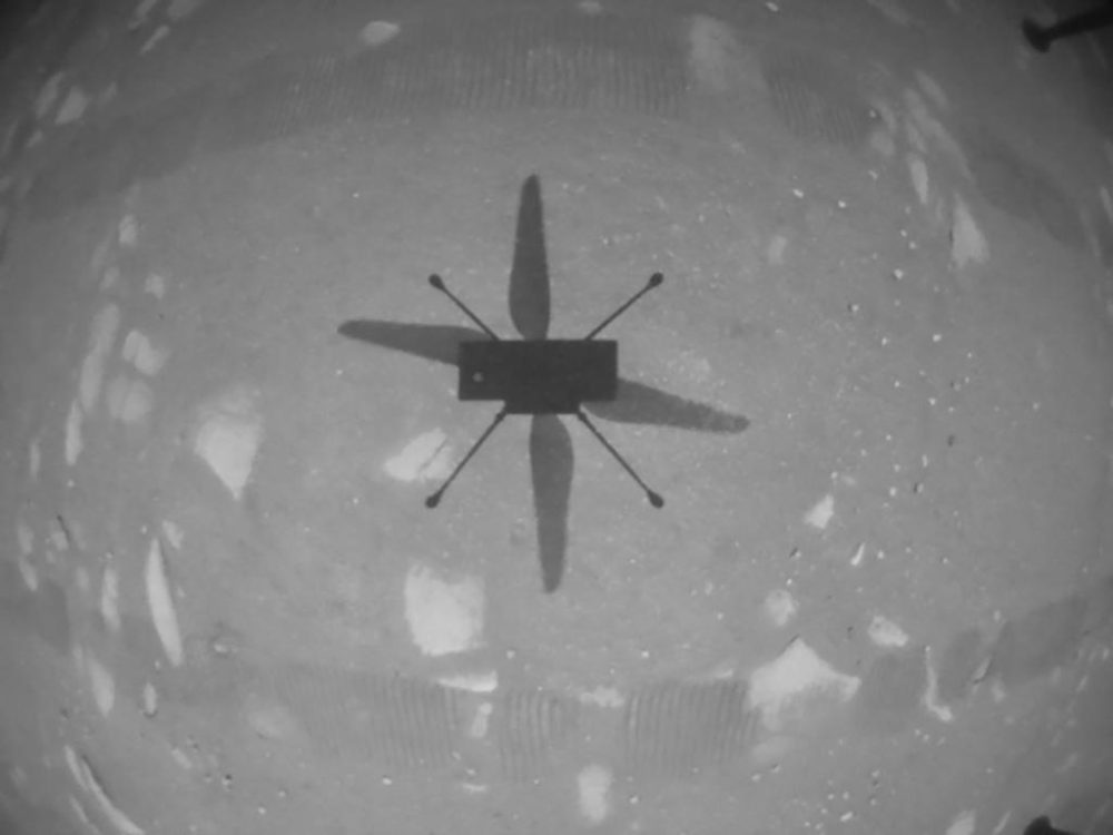 Mars Helicopter Ingenuity makes history, successfully taking first flight on another planet