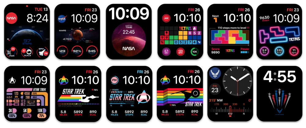 Get your space fix with Facer's new NASA, Mars, and Star Trek Apple Watch faces