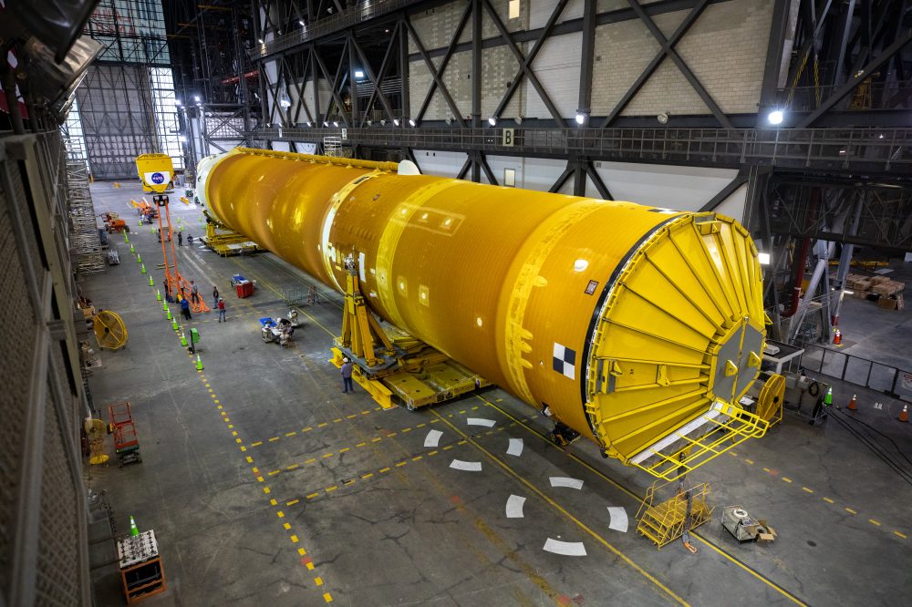 Artemis 1 Closer Than Ever; SLS Core Stage Undergoing Integration