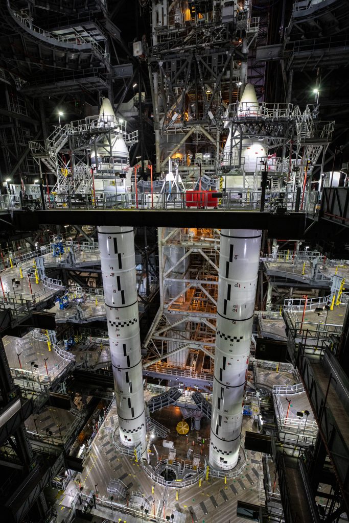 Artemis 1 Closer Than Ever; SLS Core Stage Undergoing Integration