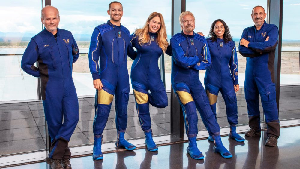Watch Virgin Galactic send Richard Branson and crew to space during first livestream