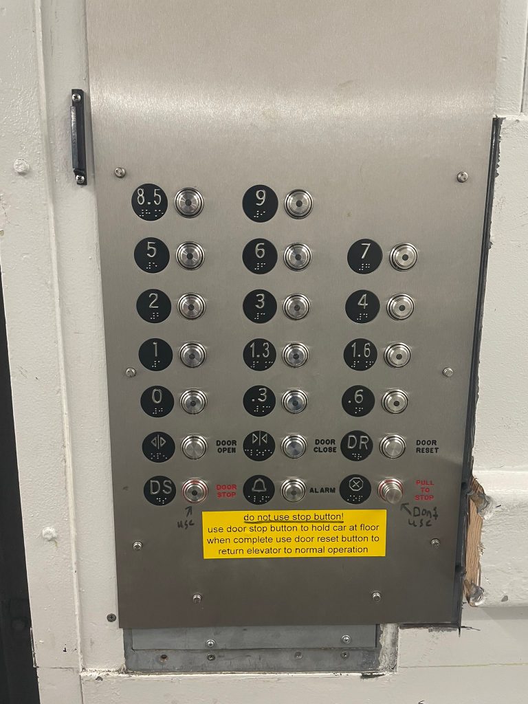 Astronaut visits ULA's facilities and shows off their wonky elevator floors ula vif elevator numbers