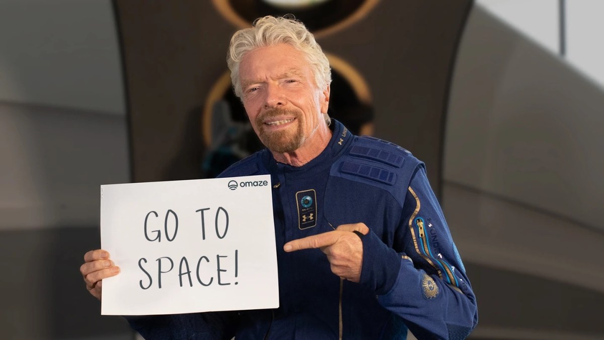 richard branson virgin galactic sweepstakes