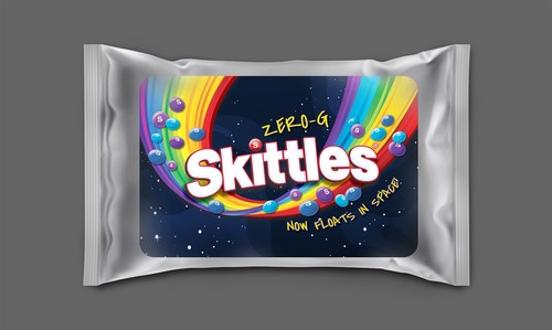 Mars Wrigley Launches Limited Edition Zero-G SKITTLES® to Commemorate the Brand’s First Trip To Space, Creating Better Moments and More Smiles For Extraterrestrial Travels. - Skittles announce new Zero-G candy in celebration of their flight to space on Blue Origin's New Shepard