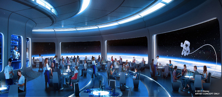 Walt Disney World Space 220 restaurant