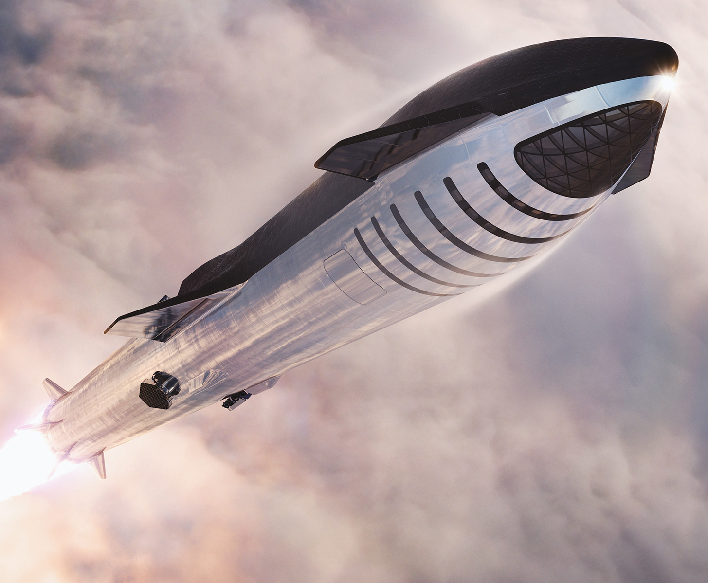 SpaceX's Latest Render Shows Starship Design Changes