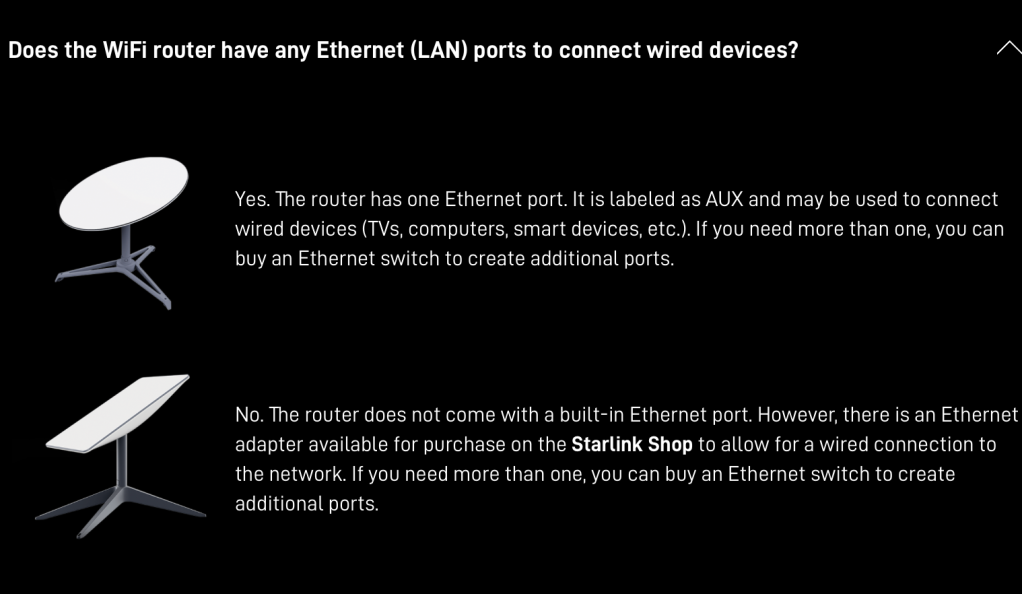 The Ethernet Adapter Starlink Doesn't Tell You About: Expand
