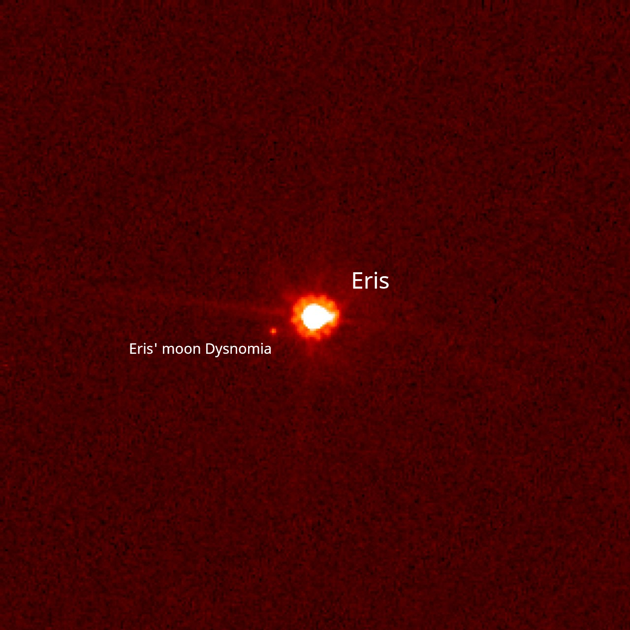 hubble telescope eris