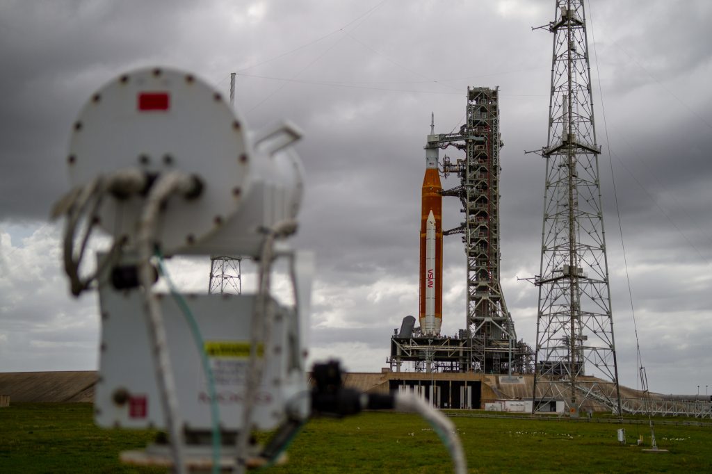 As SLS returns to the VAB, take an up-close look at the rocket on the ...