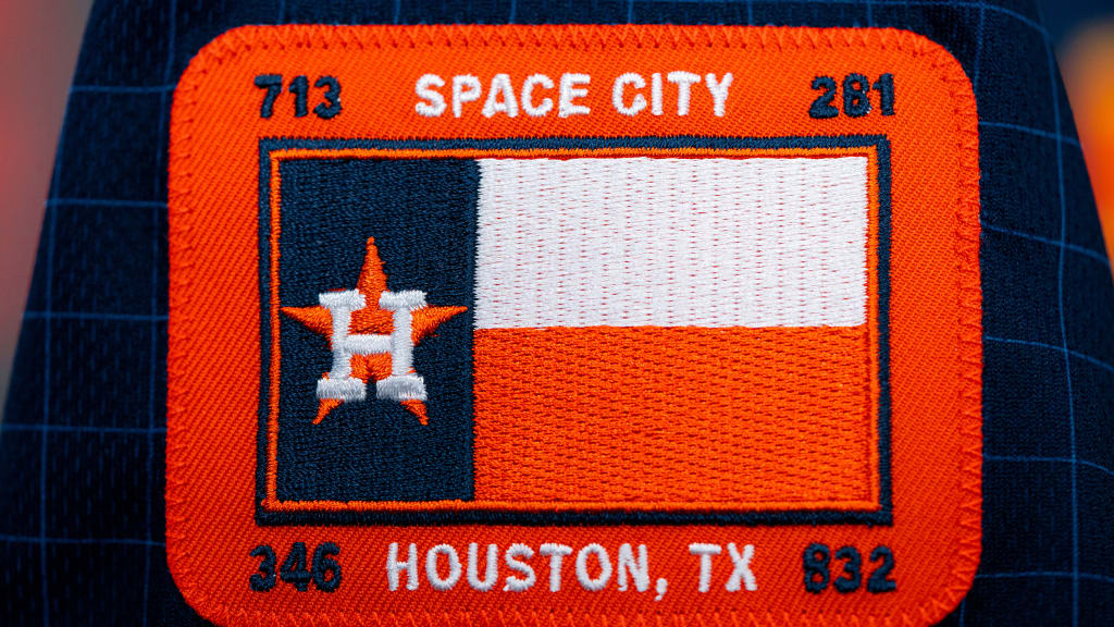 A look at the Houston Astros' new space themed jerseys