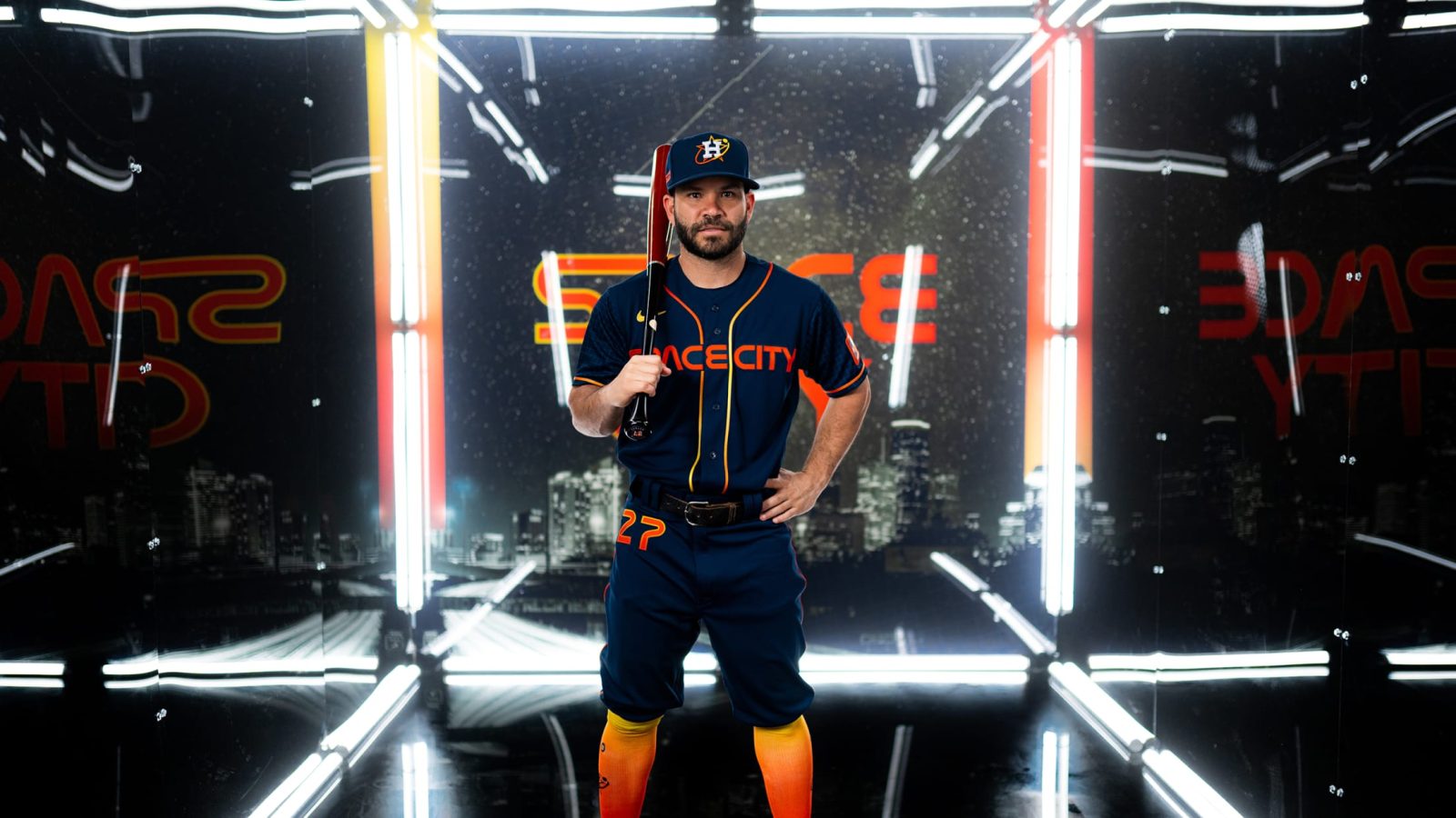 A look at the Houston Astros' new space themed jerseys