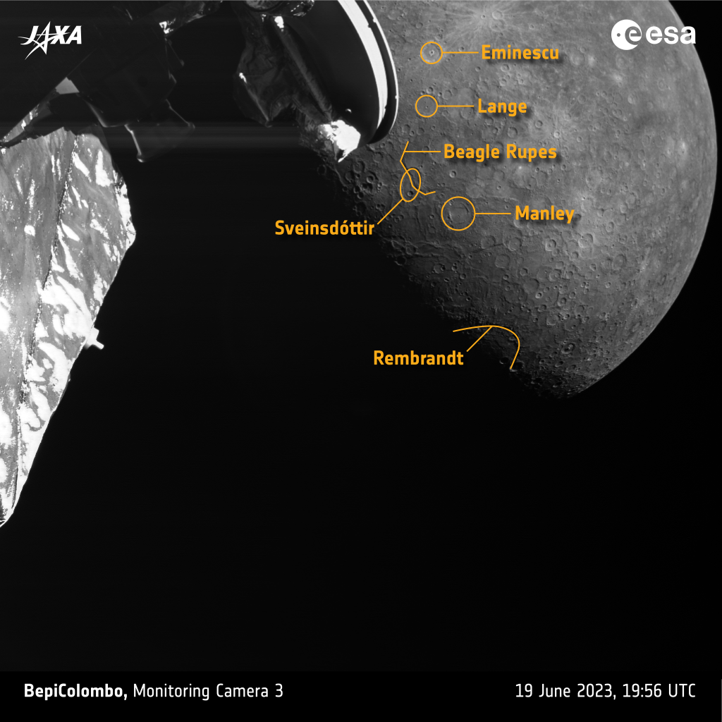 bepicolombo, Edna Manley, mercury