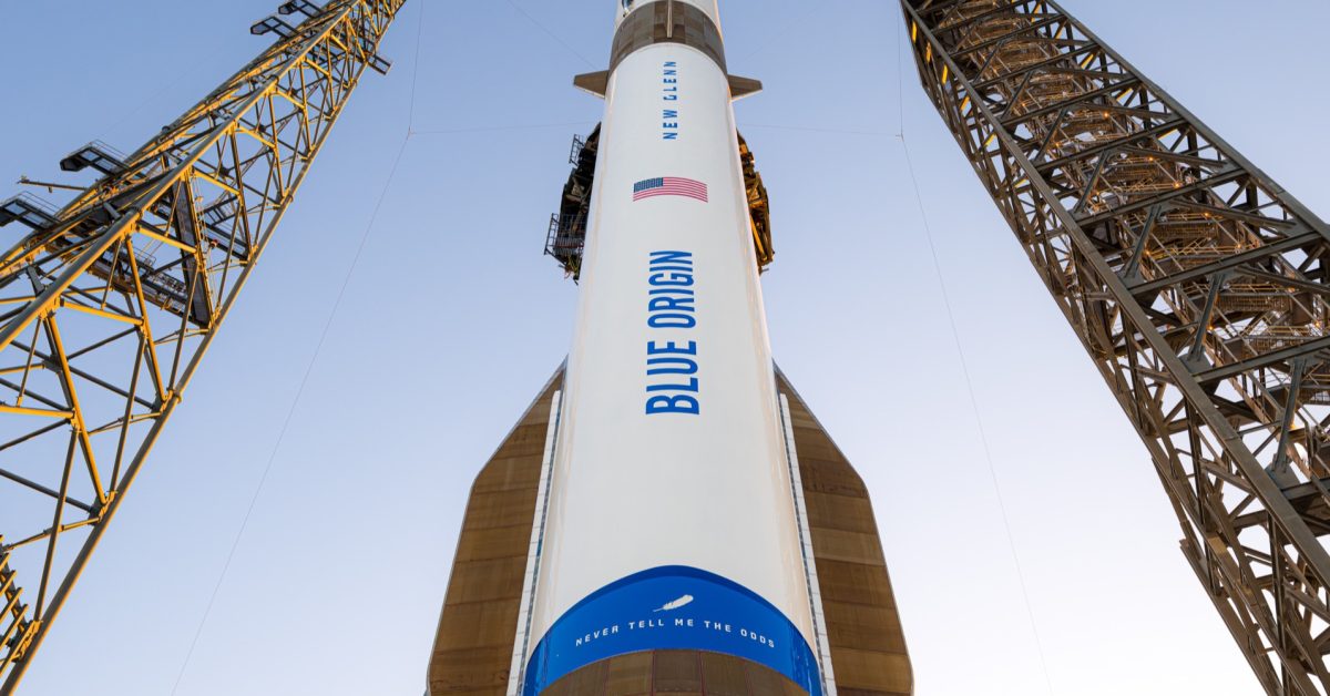 Watch Blue Origin launch its second New Glenn rocket for NASA